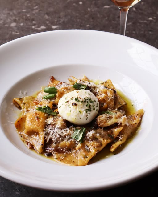 Dish featuring Maplebrook Farm cheese by The Essex Resort & Spa