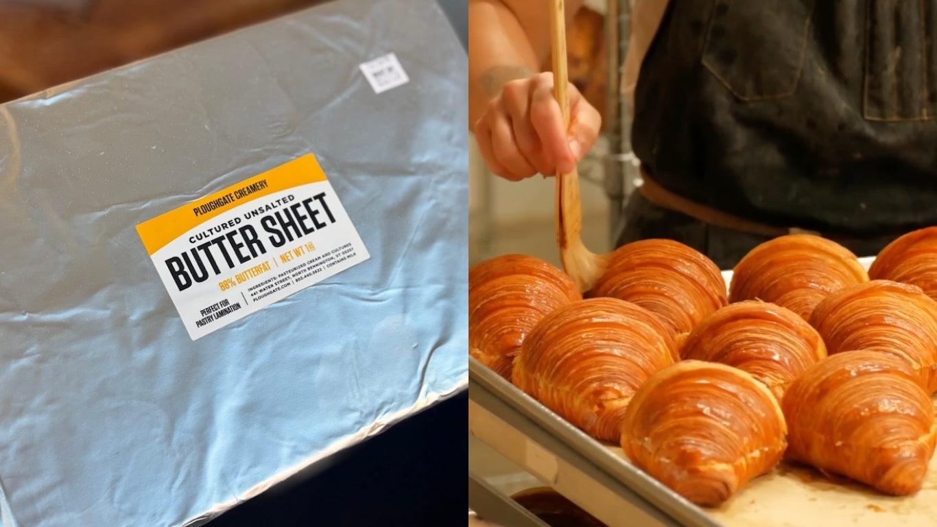 Ploughgate Creamery butter sheets for laminating pastry
